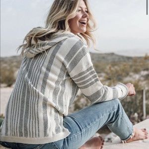 Lovestich Striped Baja Hoodie